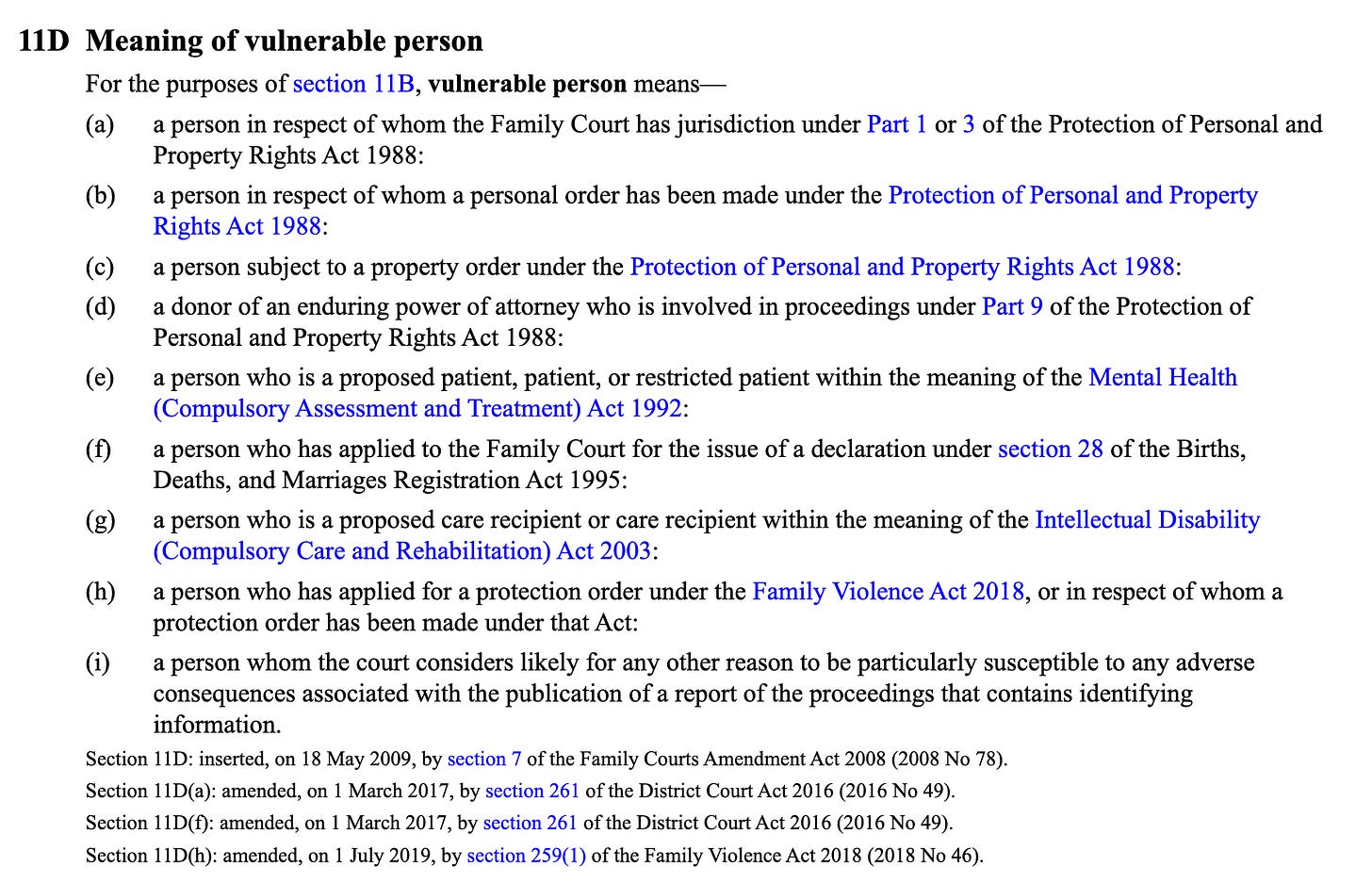A lot of text of the law here - for the text please click the previous link! Sorry this is a complicated on to embed