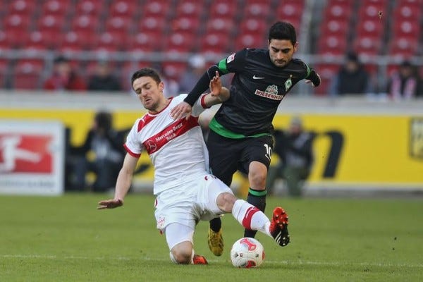 stuttgart beats out werder bremen for bundesliga 2015 soccer