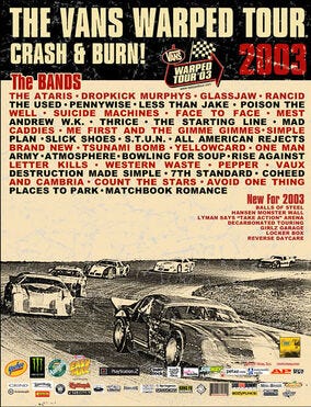 Warped Tour 2003 | Less Than Jake Wiki | Fandom