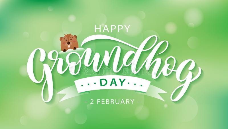 Happy Groundhog Day Stock Illustrations – 2,534 Happy Groundhog Day Stock  Illustrations, Vectors & Clipart - Dreamstime