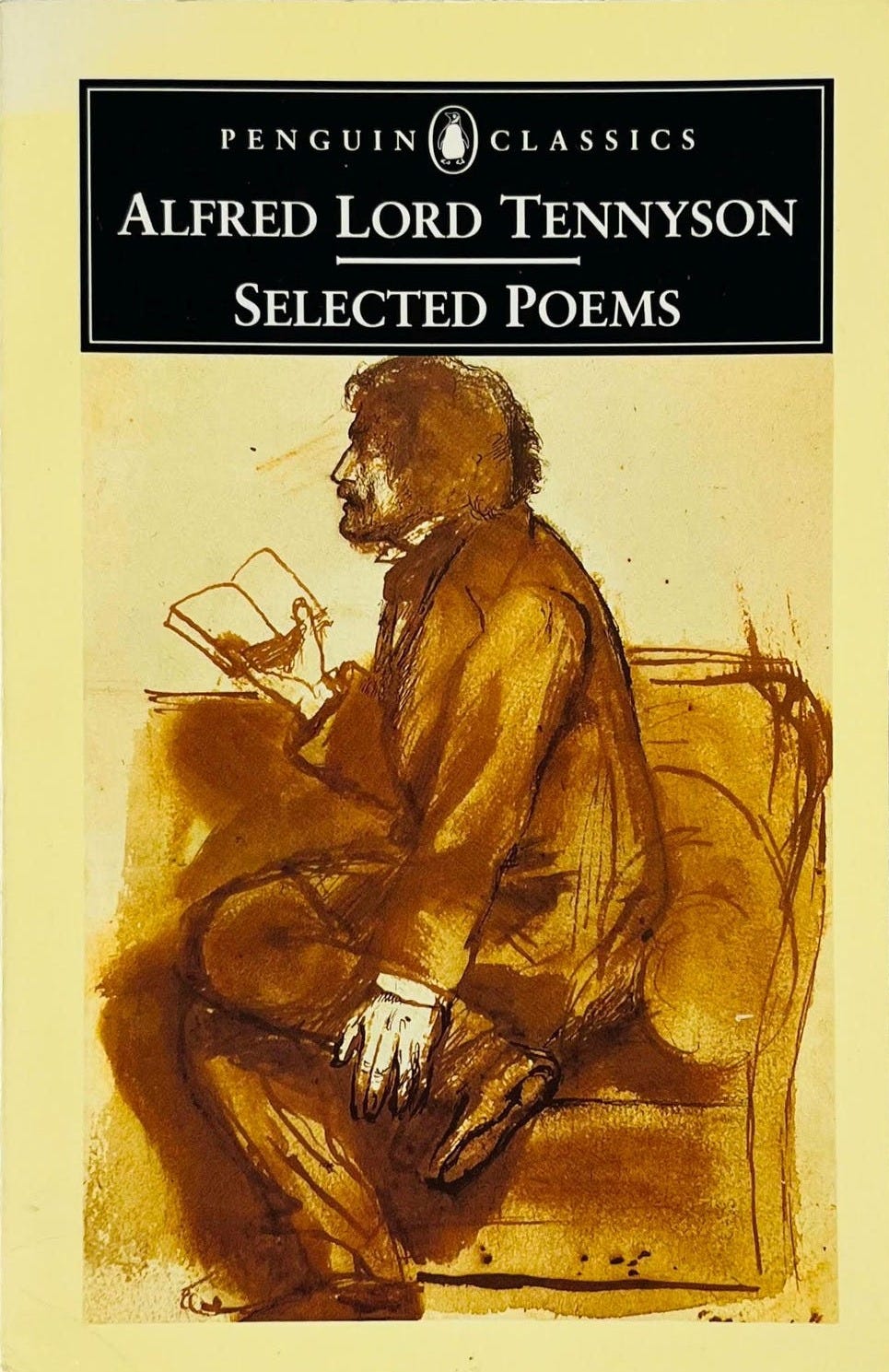 ALFRED LORD TENNYSON - Selected Poems - 1991 Penguin Classics Soft Cover image 1