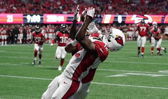 john brown cardinals beat falcons 24 14 2017