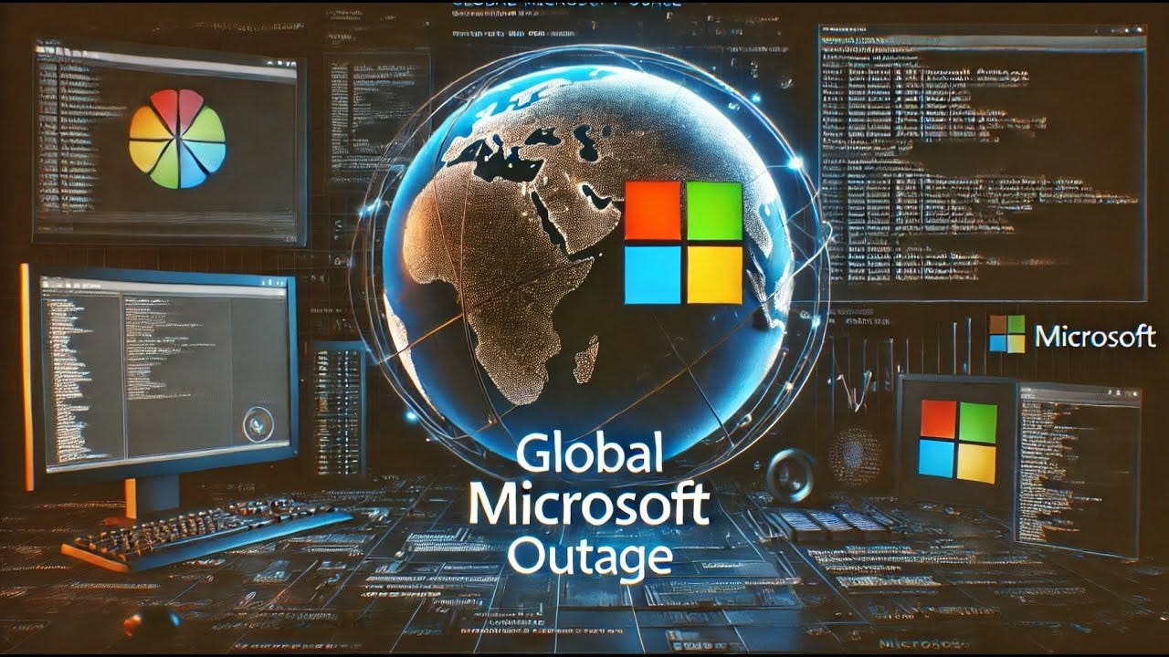 Global Microsoft Outage, caused by crowdstrike software issues. - YouTube