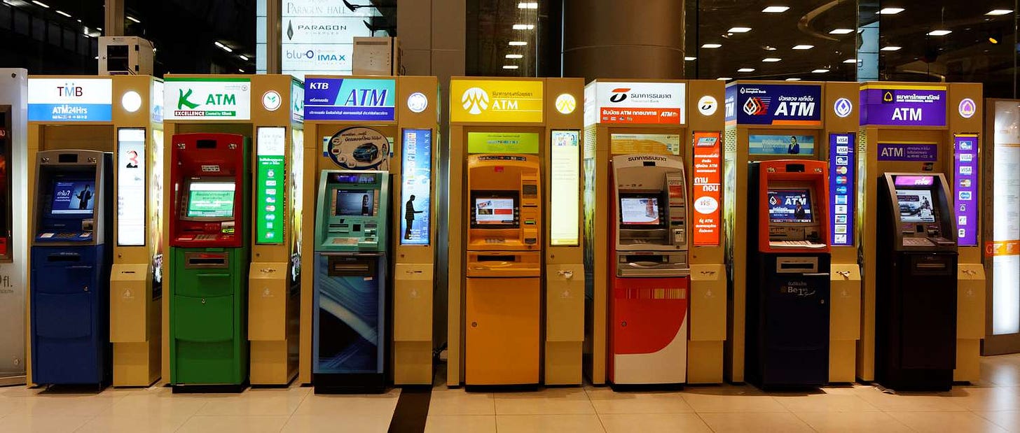 History of Automatic Teller Machines or ATM