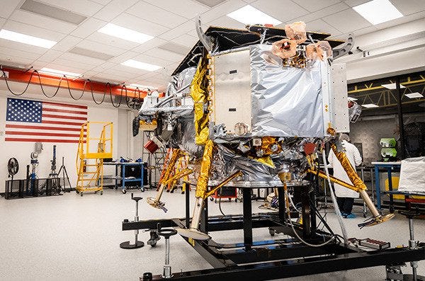 Peregrine Lunar Lander Clean Room