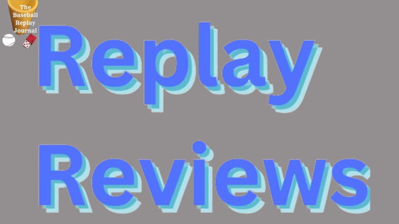 Baseball Replay Journal Replay Reviews