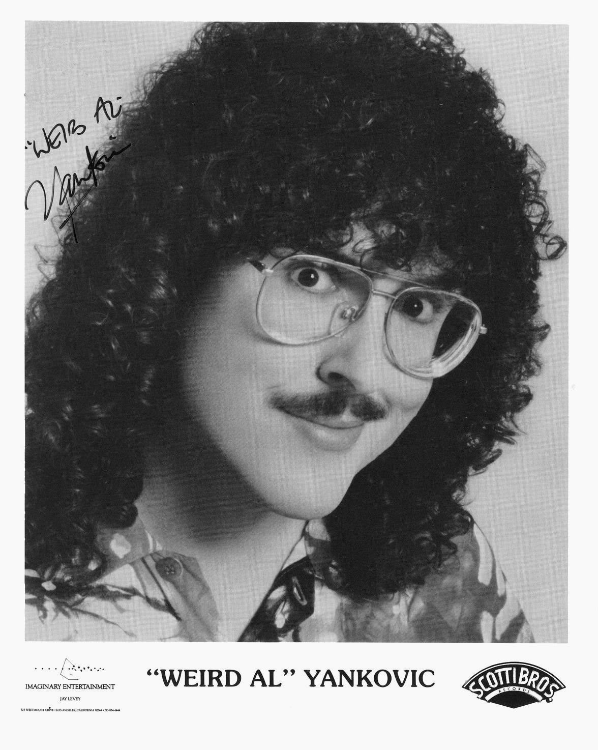 Weird Al Yankovic 8 x 10 Celebrity Photo Photograph Rare Find : Amazon.ca:  Home