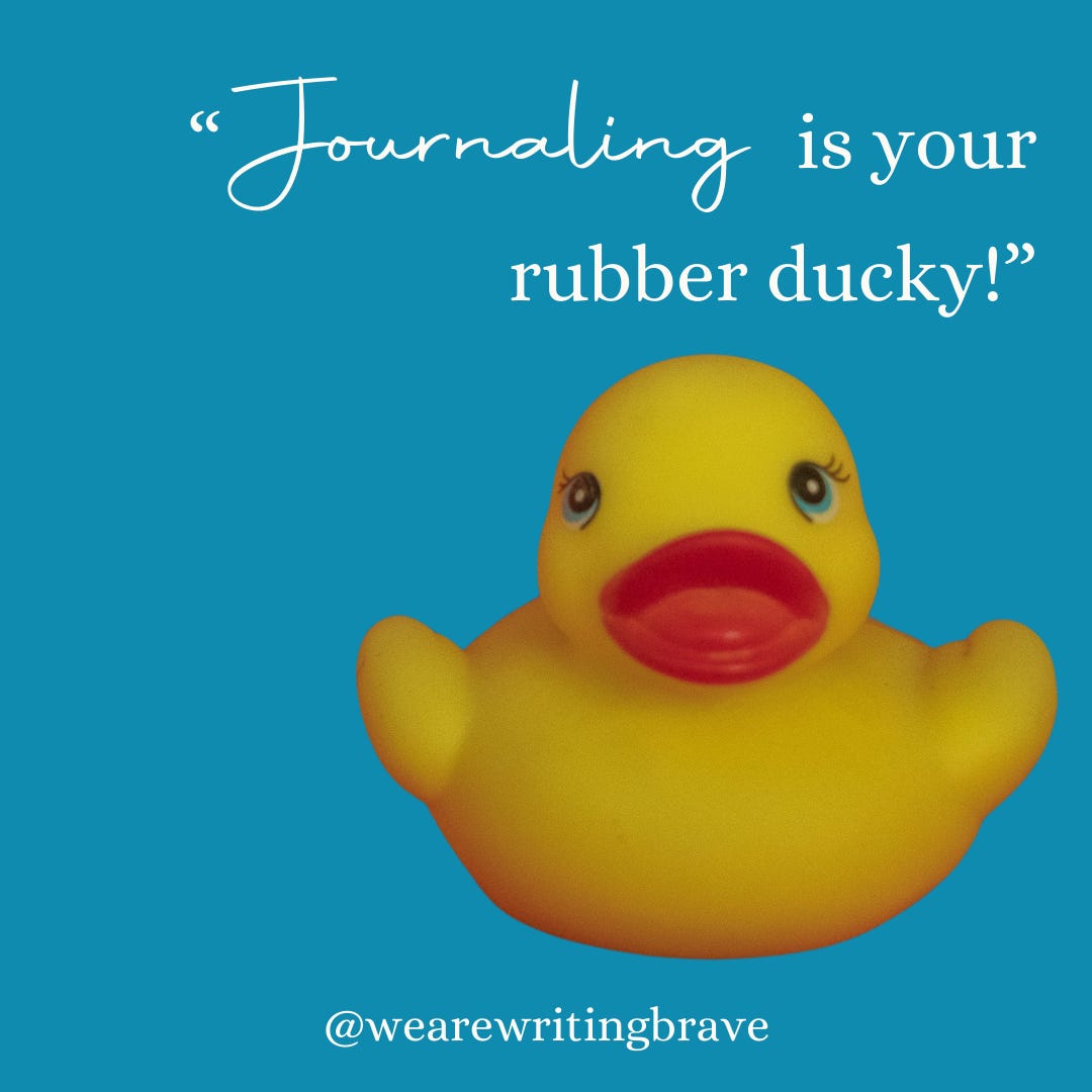 your rubber ducky