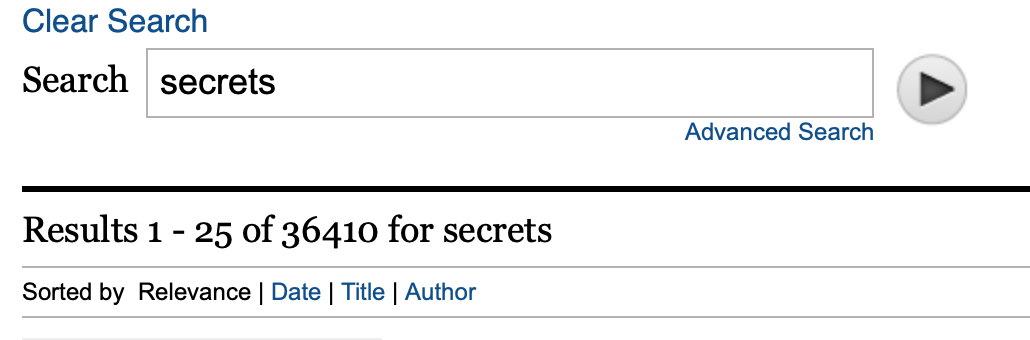36410 results for "secrets" in the library catalog!