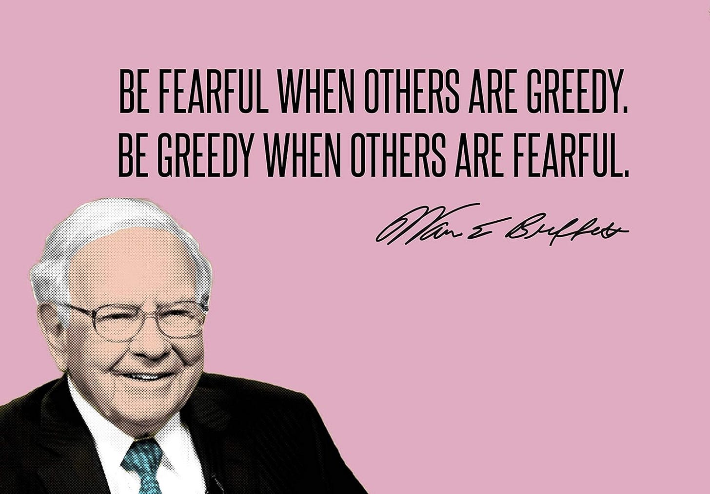 Tallenge - Warren Buffet - Be Fearful When Others Are Greedy - Small ...