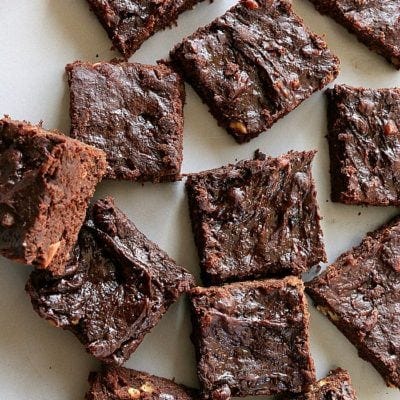 3-ingredient fudgy brownies