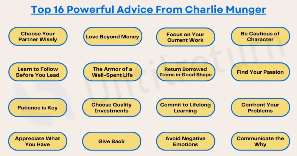 Here Are The Charlie Munger 16 Advice On Life Choices