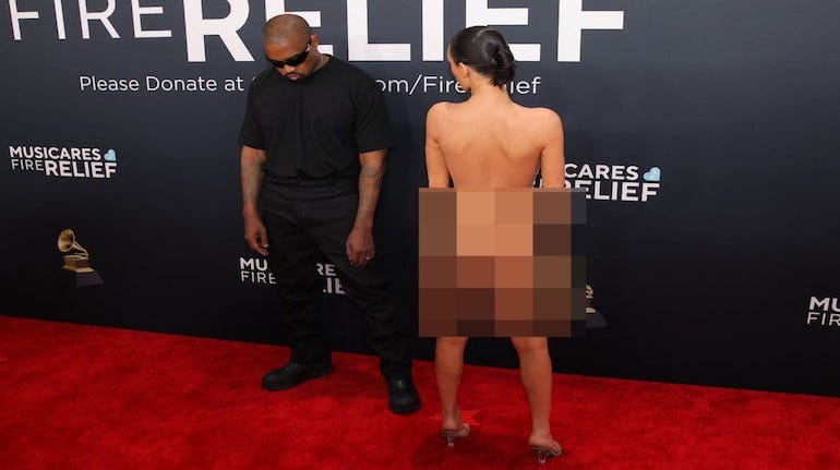 Did Kanye West and his wife Bianca Censori get kicked out of Grammys 2025  due to 'naked' appearance, details inside
