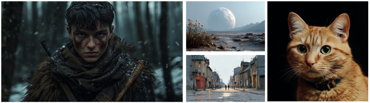 These are the four images generated using Midjourney.