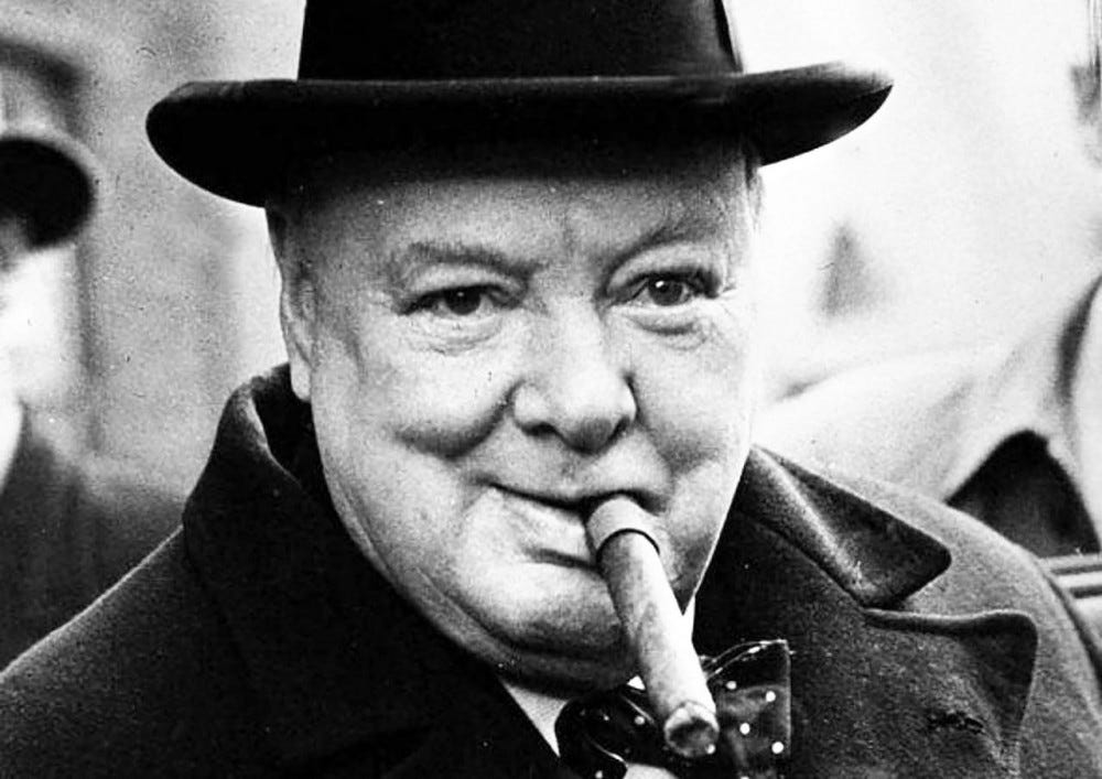 The Story Behind The Churchill Size Cigar - The Cigar Library