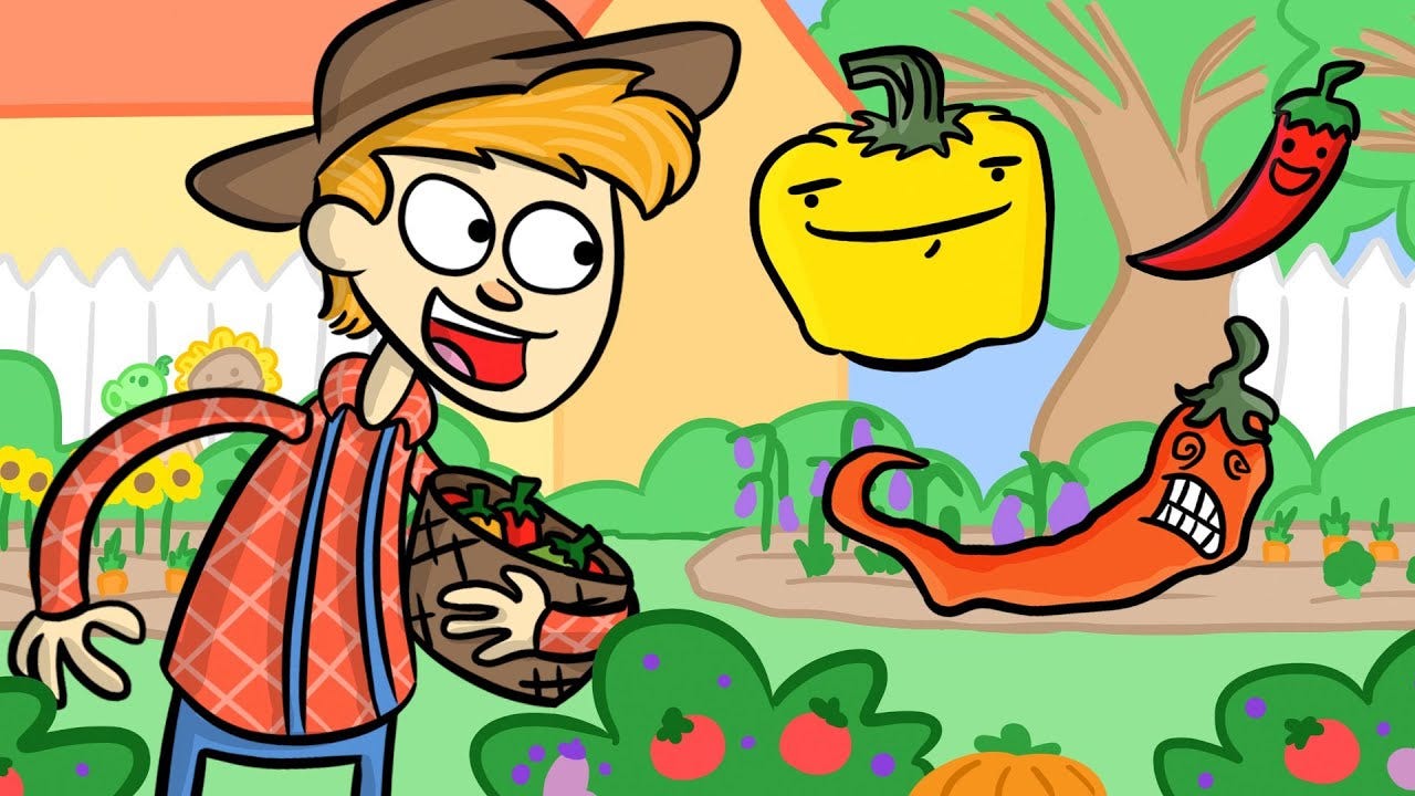 Peter Piper Picked a Peck of Pickled Peppers | Nursery Rhymes for PreSchool  Kids | Cool School