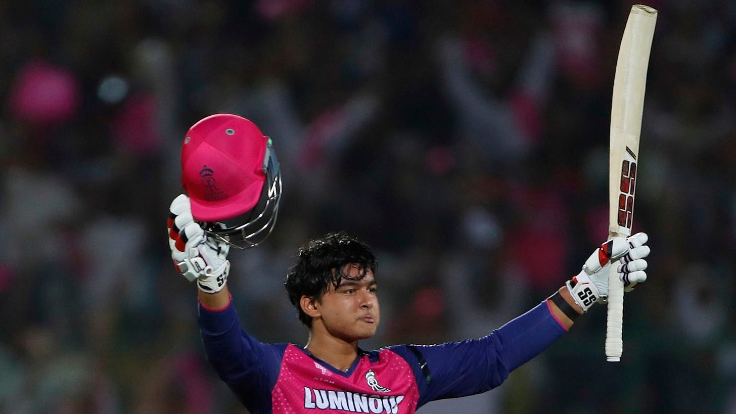 Vaibhav Suryavanshi: History-making 14-year-old cricket player wows crowd with century score | CNN Vaibhav Suryavanshi: History-making 14-year-old cricket player wows crowd with century score | CNN