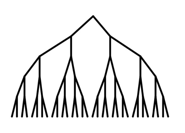 A black and white drawing of a bridge

Description automatically generated