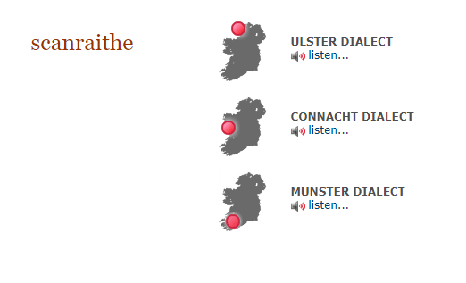 Irish Word of the Day