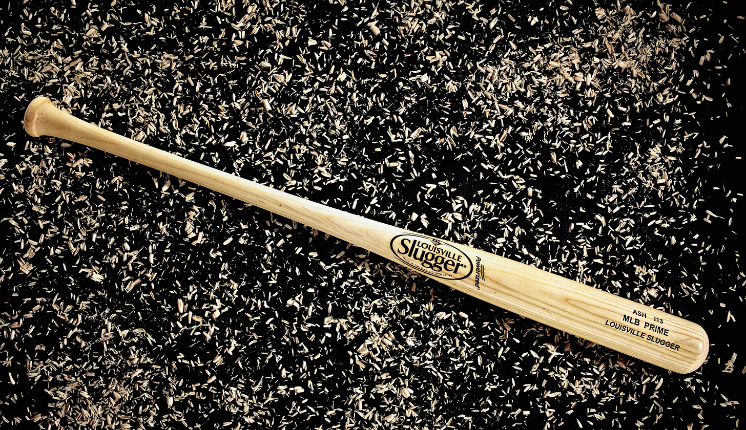 Modern major league baseball bat