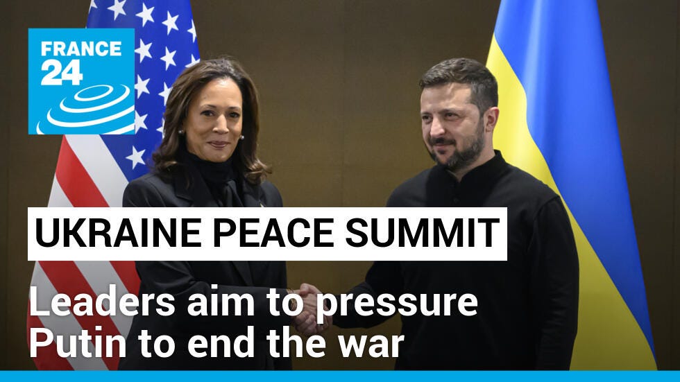 Ukraine peace summit in Switzerland: leaders aim to pressure Putin to end  the war