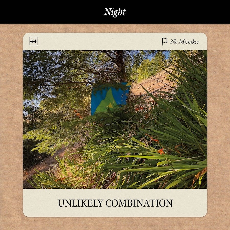 Flag Oracle card Unlikely Combination