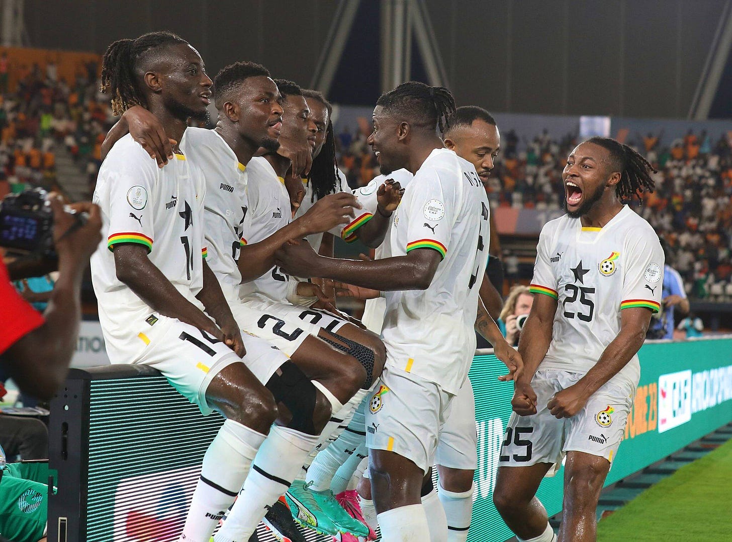 AFCONHub2023: Mohammed Kudus' brace earns Ghana a draw against Egypt -  Happy Ghana