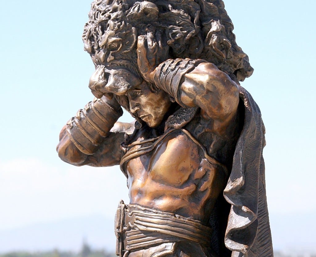 Hercules Statue