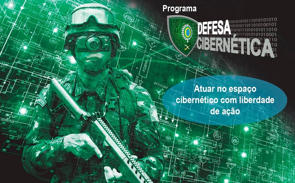 O Quê? O Exército está me protegendo na internet?