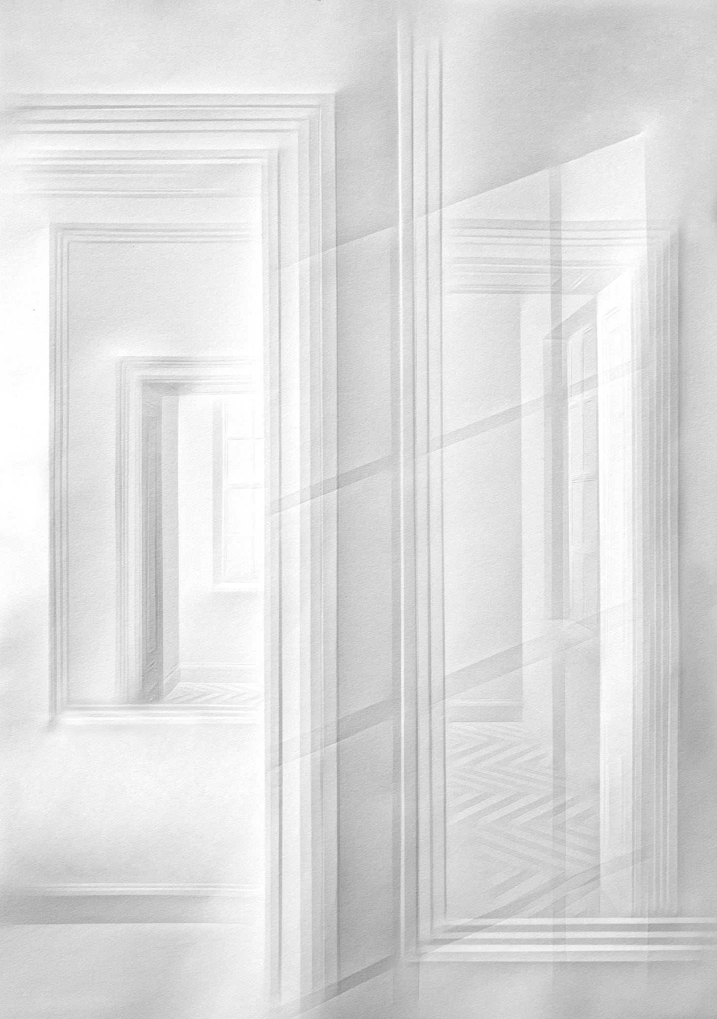 Simon Schubert, “Untitled (Intricated Light)” (2022)