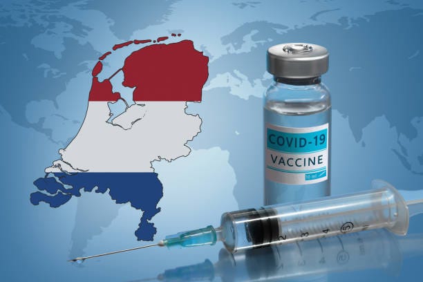 vaccination i nederländerna - covid vaccine holland bildbanksfoton och bilder