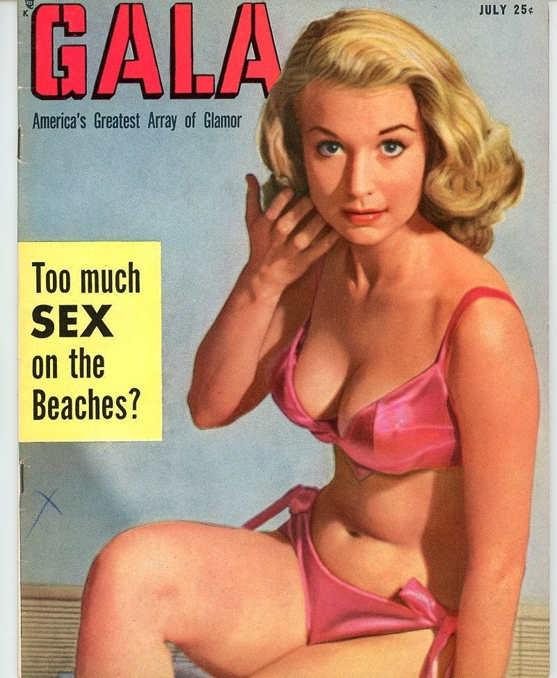 Gala Magazine Pinup Girlie Style from 1952 by Girlography