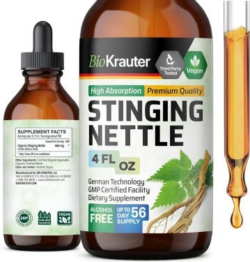 stinging nettle bottle