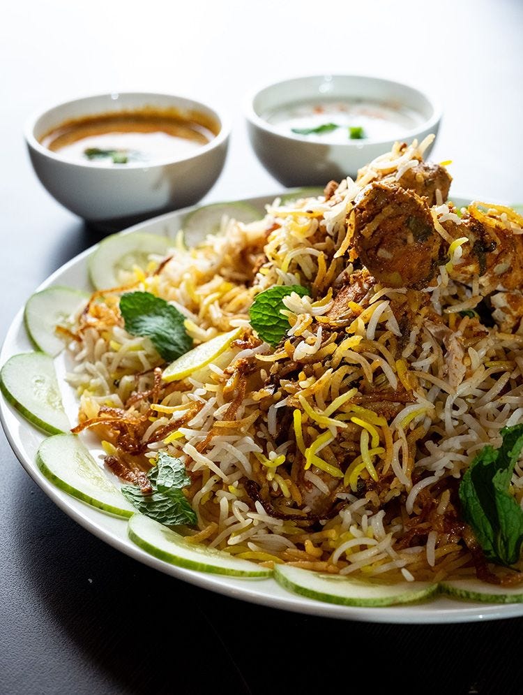 biryani riz indien