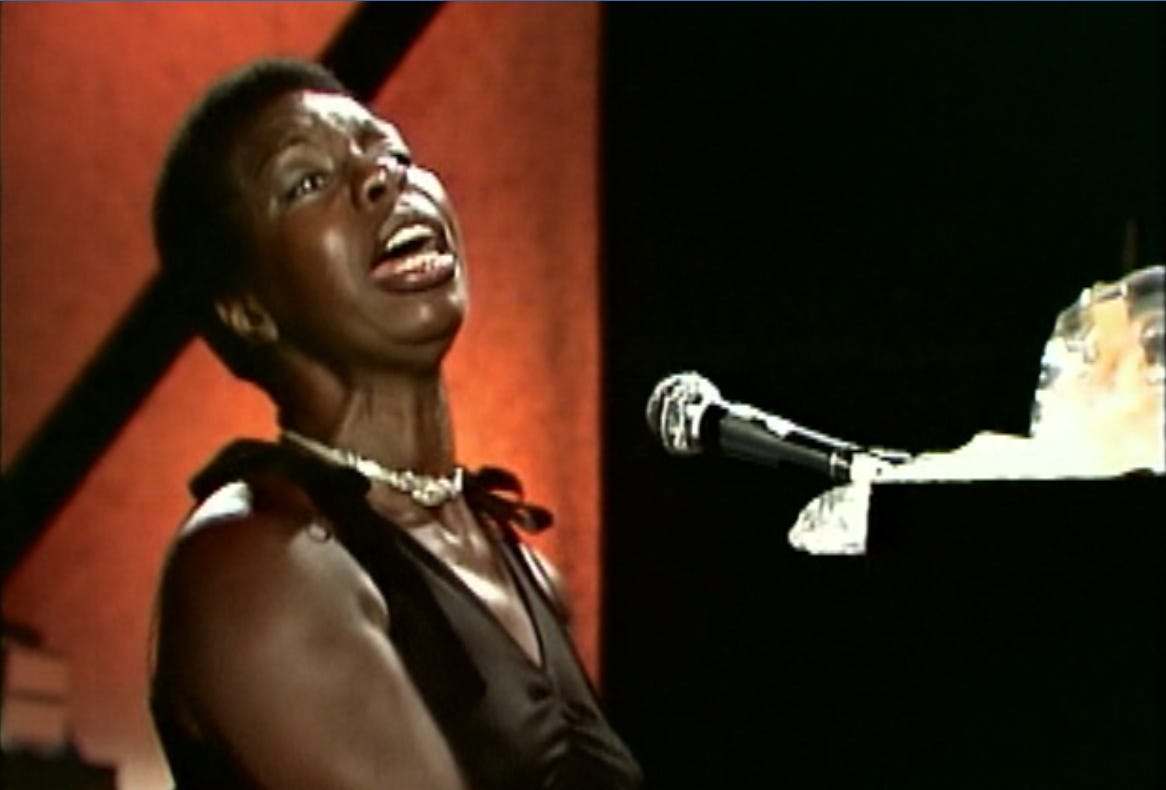 Nina Simone at the 1976 Montreaux Jazz Festival