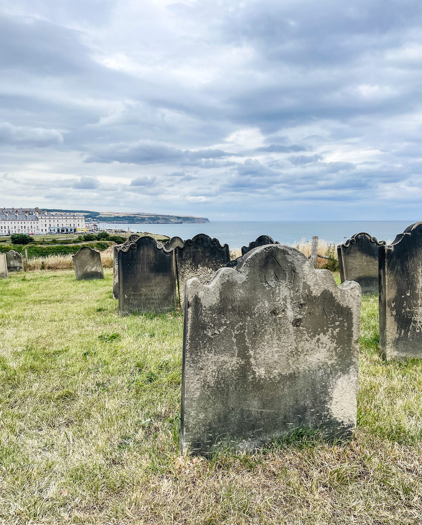 The cemetary at Whitby, England