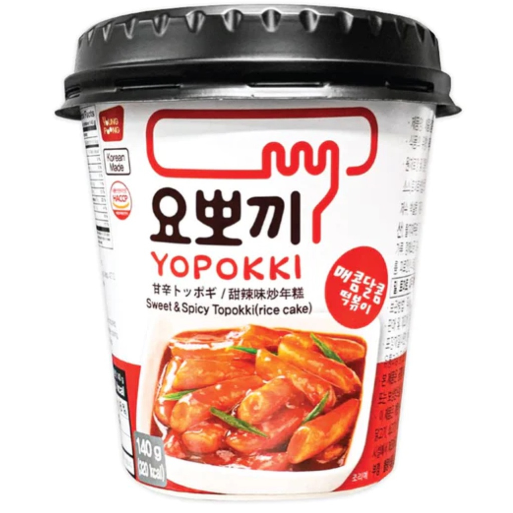 Yopokki Sweet Spicy Topokki 140g