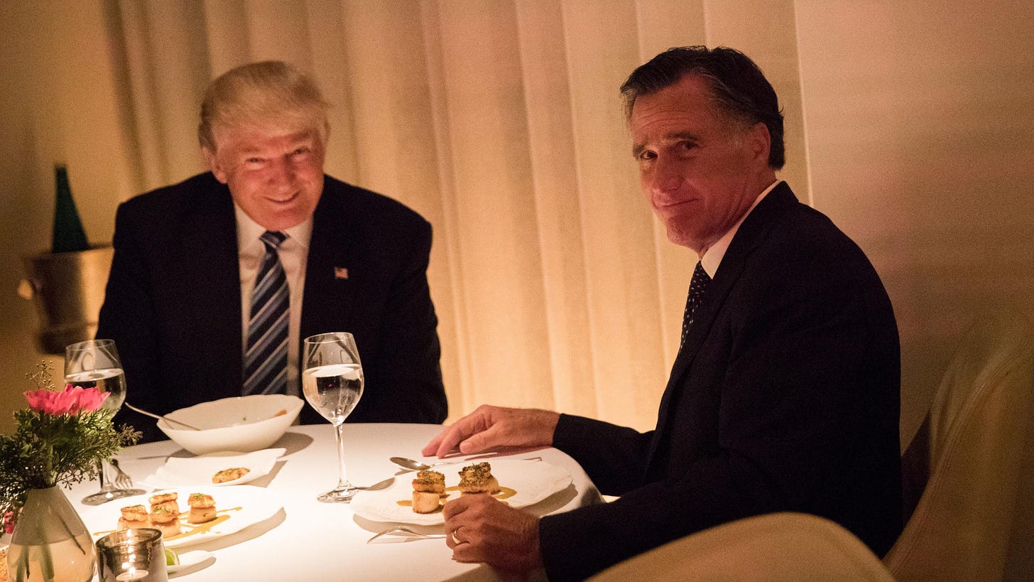 Mitt Romney Takes Veiled Swipes At Trump In Senate Run Announcement | WOSU Radio