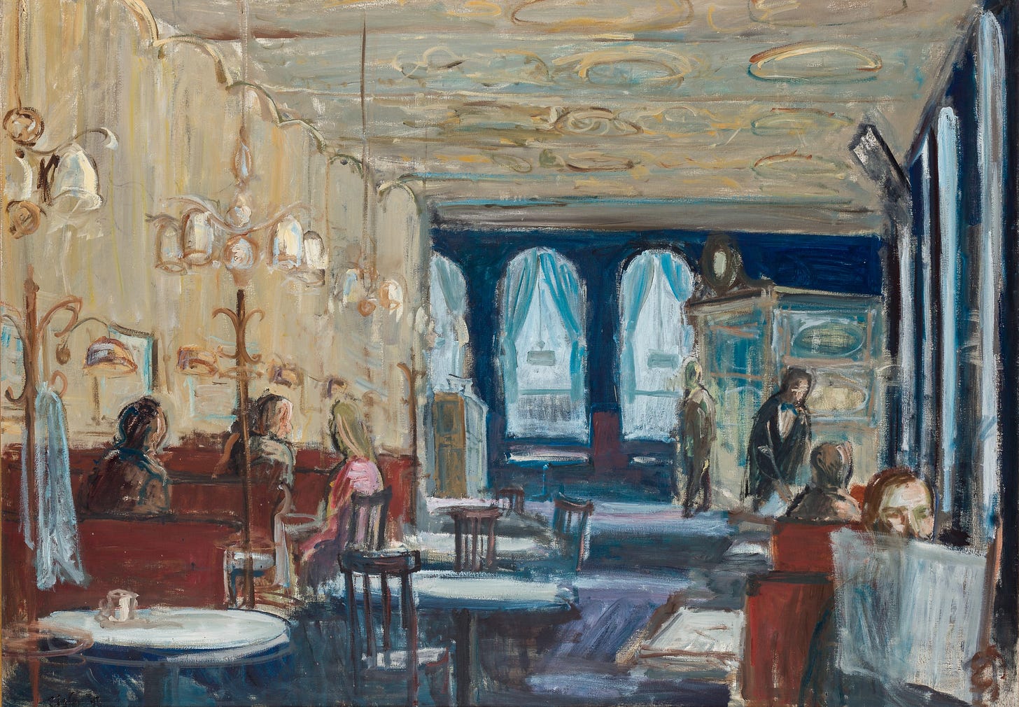 Georg Eisler, Café Sperl