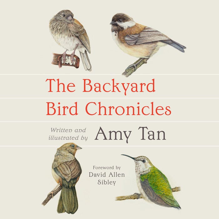 Cover of The Backyard Bird Chronicles by Amy Tan