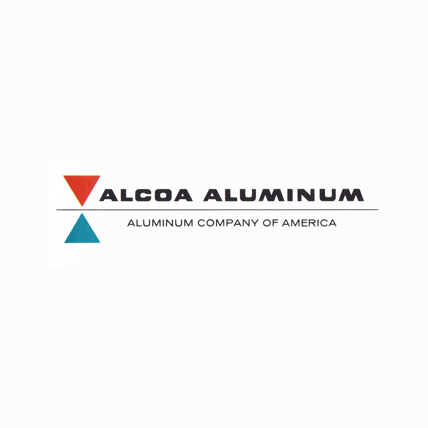 Original Alcoa Aluminum logo design