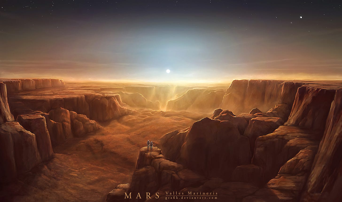 Download Sci Fi Mars 4k Ultra HD Wallpaper