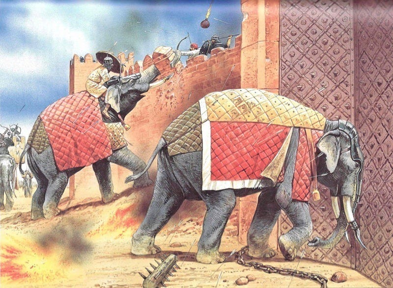 #war elephants from History! by Zhukov - The Military History Emporium