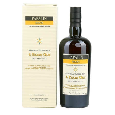 Papalin 4 YO - Jamaican rum 53.1% - Papalin