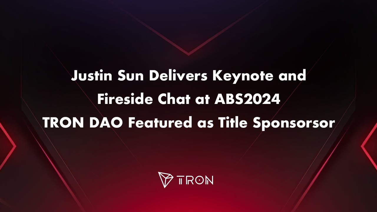 TRON DAO Takes Center Stage at Asia Blockchain Summit 2024