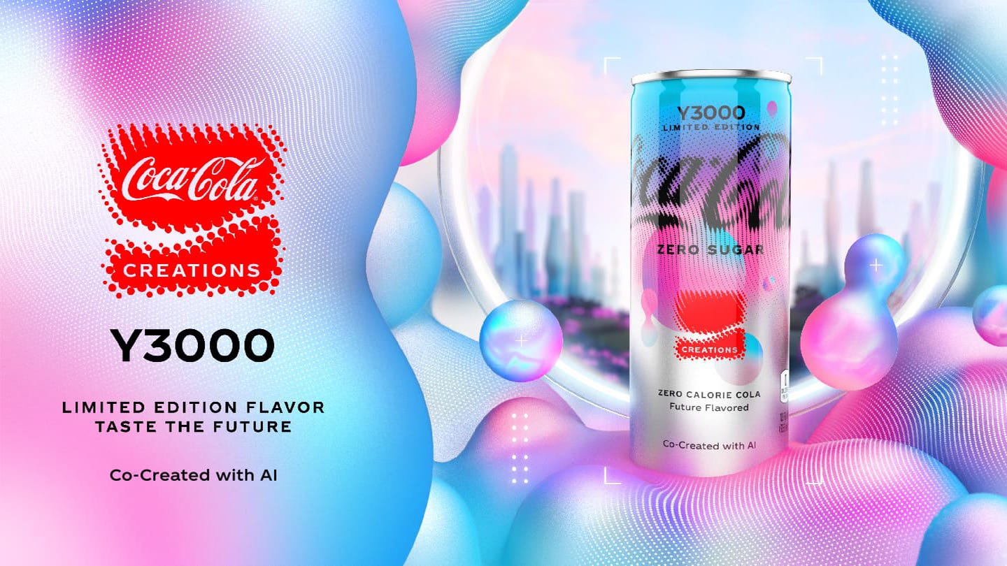 Coca-Cola® Creations Imagines Year 3000 With New Futuristic Flavor and  AI-Powered Experience