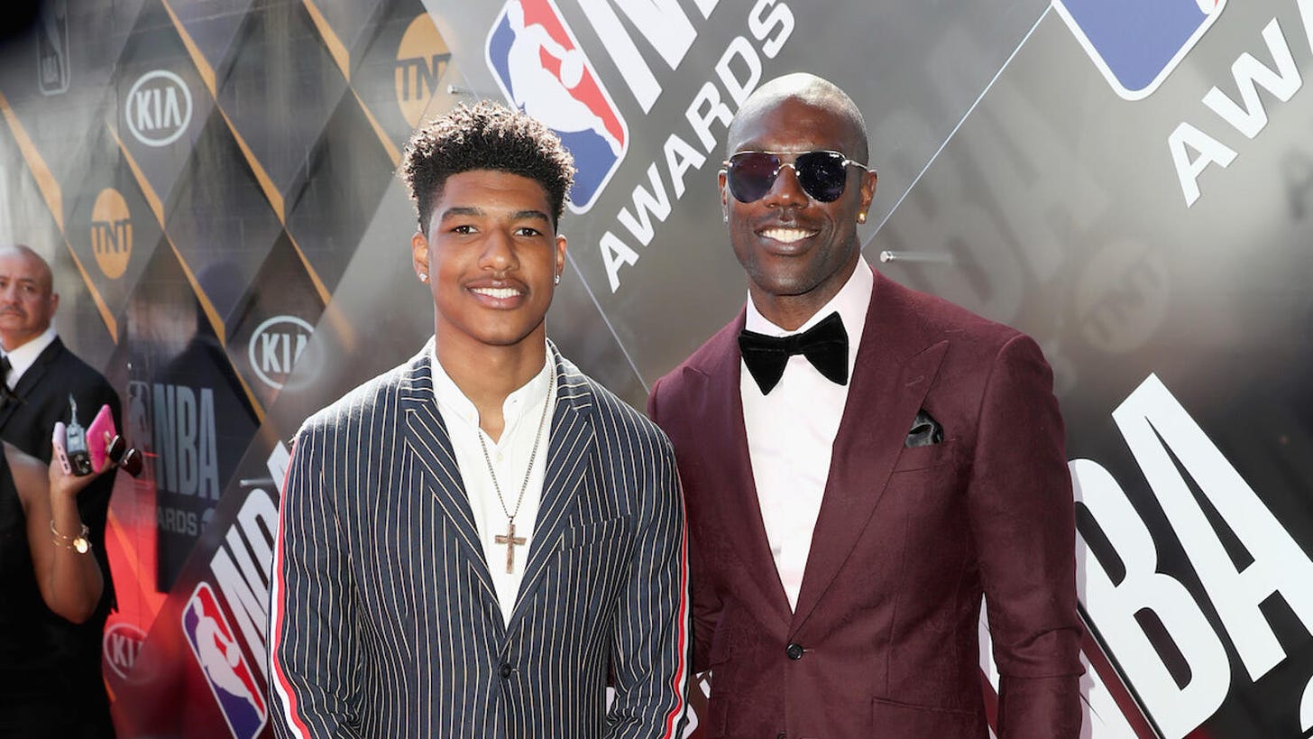 Terrell Owens' Son Signs With One Of His Former Teams | iHeart
