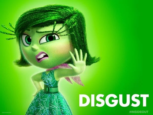 Disgust | Pixar Wiki | Fandom | Inside out characters, Disney inside out, Inside out emotions