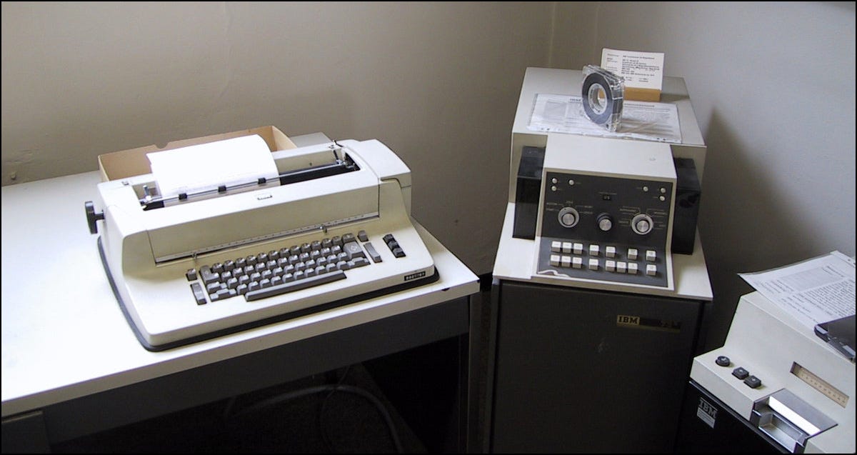 The First “True” Word Processor Was Invented By … IBM – Mother Jones