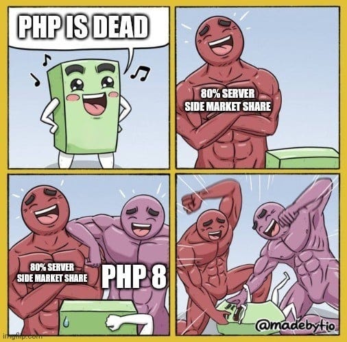 r/ProgrammerHumor - phpGonnaDieWhenWeGetFusionPower